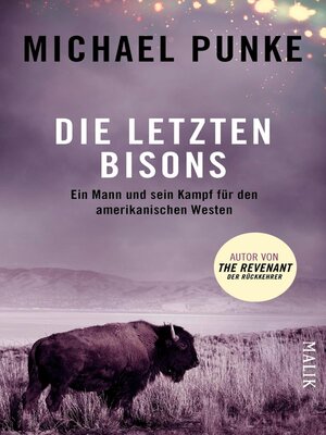cover image of Die letzten Bisons